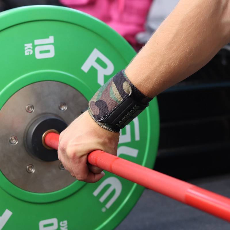 Wrist wraps WORKOUT - green camo