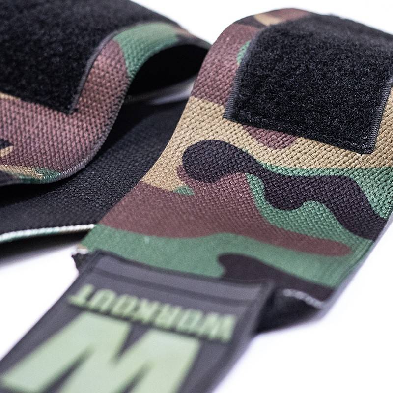Wrist wraps WORKOUT - green camo