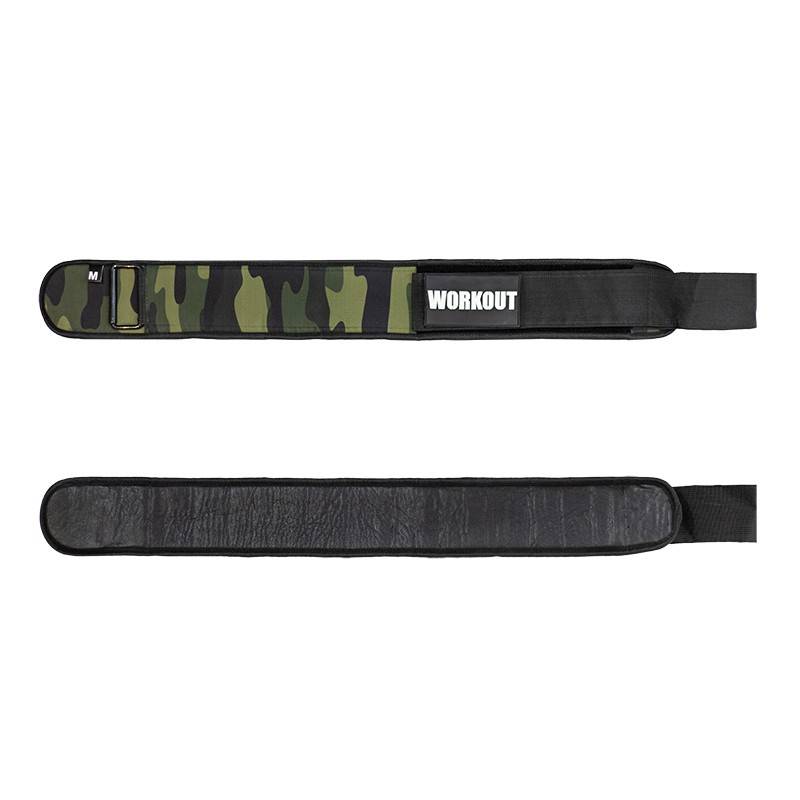 Opasek WORKOUT - zelené camo