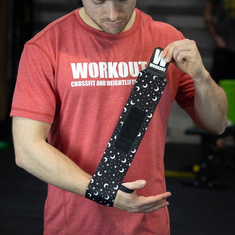 Wrist wraps WORKOUT - Moon Design