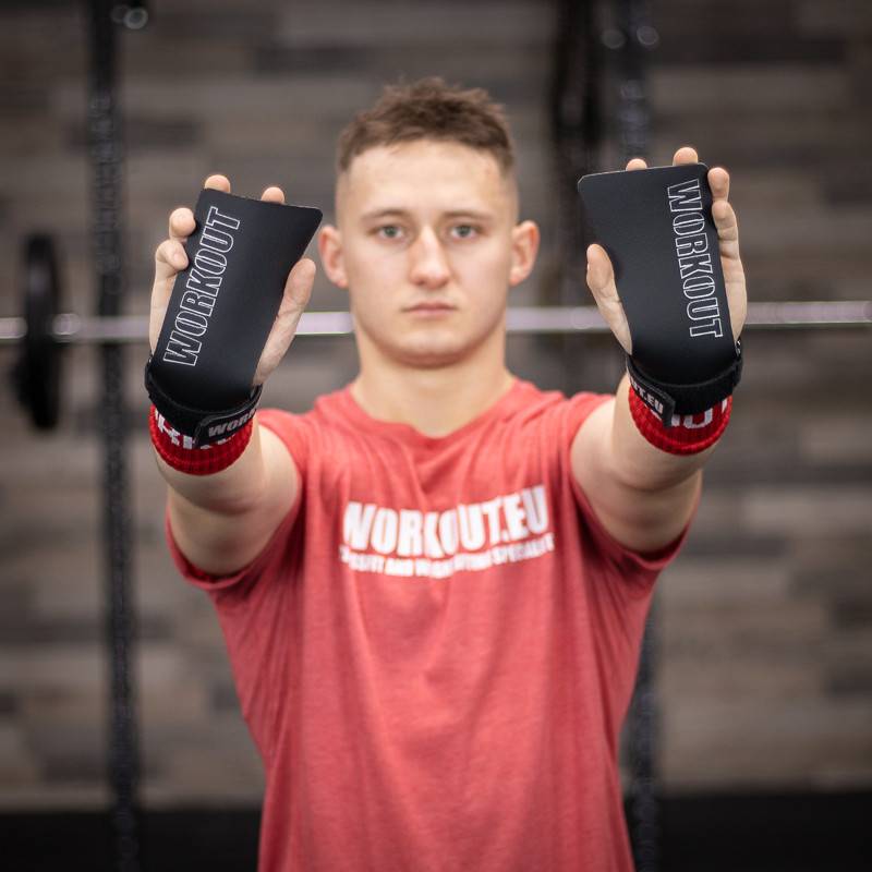 Mozolníky Workout no-hole Grips - černé