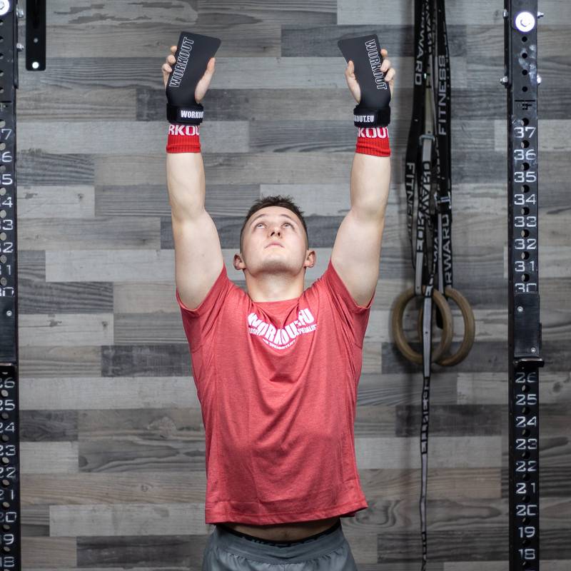 Mozolníky Workout no-hole Grips - černé