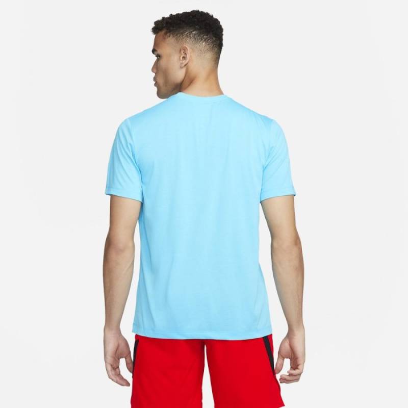 Pánské tričko Nike Pro - modré