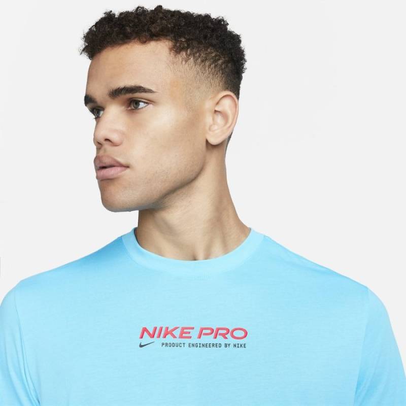 Pánské tričko Nike Pro - modré