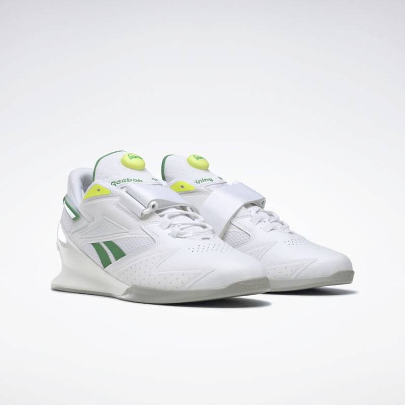 Man Shoes Legacy Lifter III - white/green