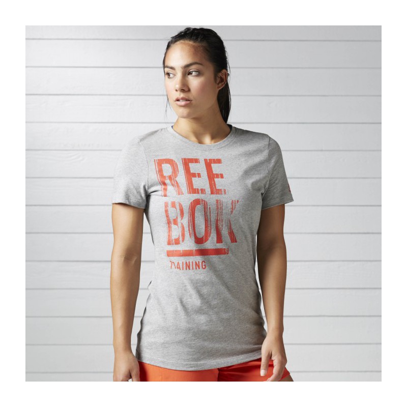 Dámské tričko REEBOK TRAINING SPLIT TEE BK6625