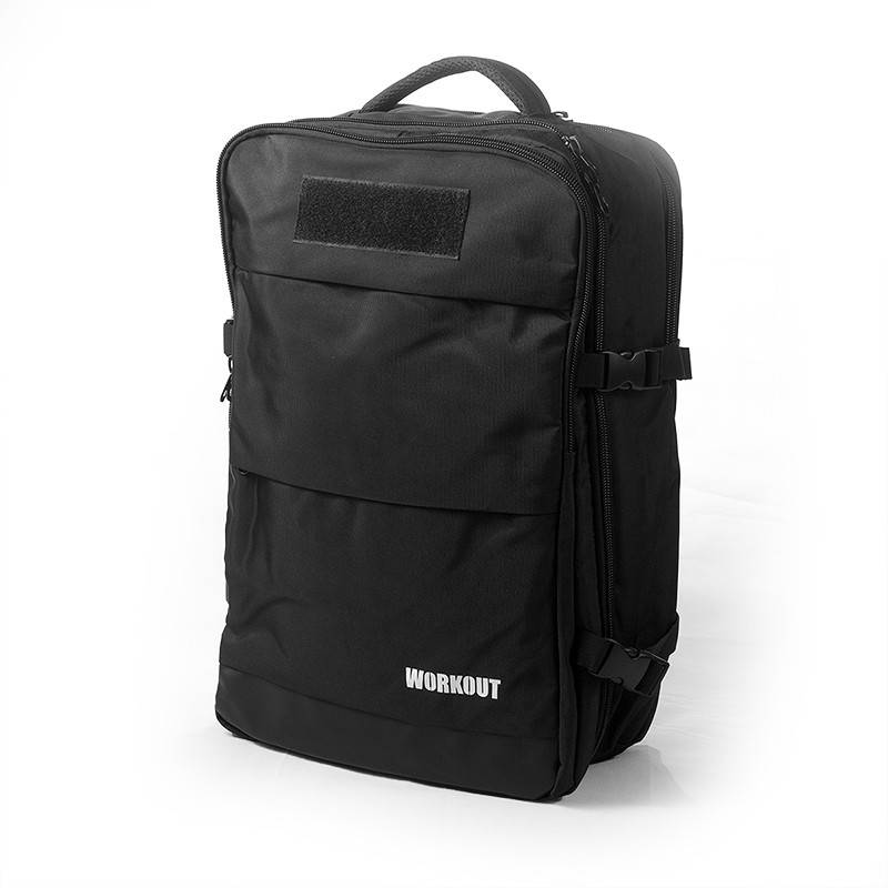 Fitness backpack WORKOUT with a pocket for wet clothes - 35 l