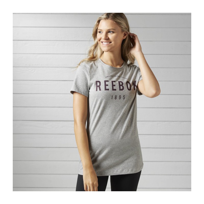 Dámské tričko REEBOK BASIC 1895 TEE BK6637