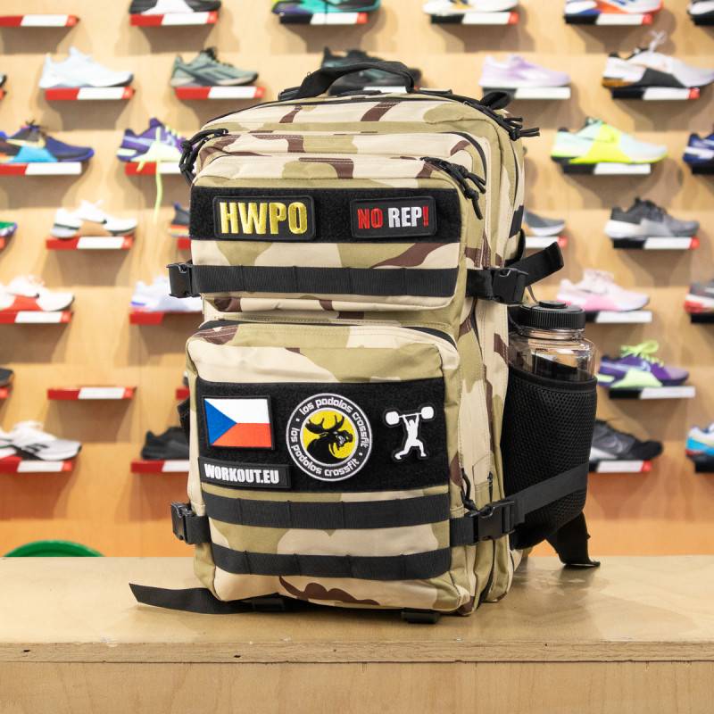 Fitness batoh WORKOUT V2 - khaki camo