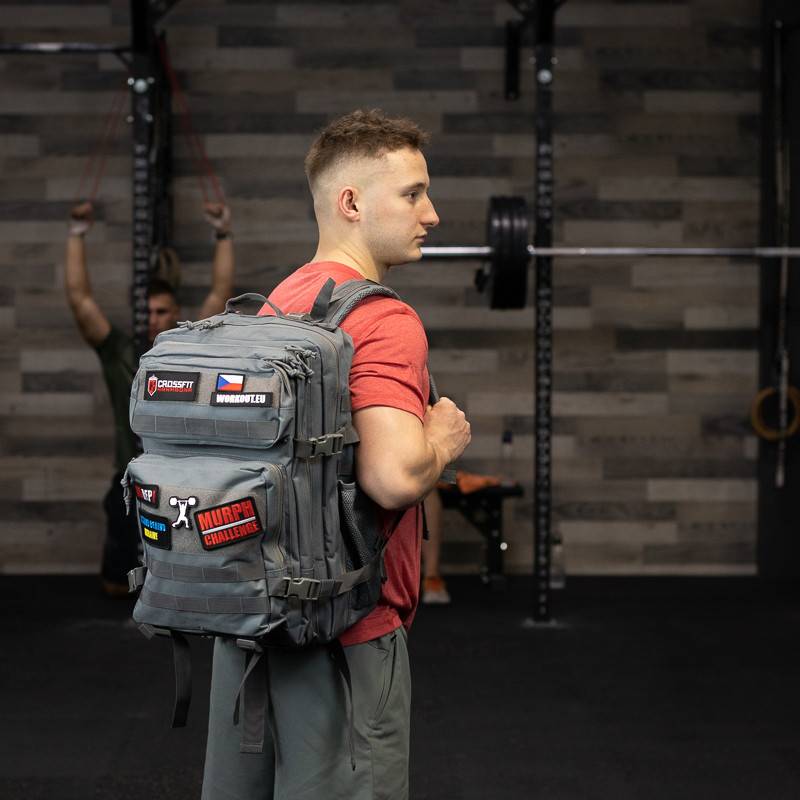 Fitness bag WORKOUT V2 - grey