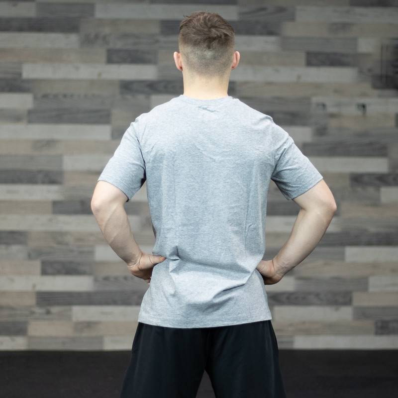 Pánské tričko Nike Weightlifting Swoosh - šedé