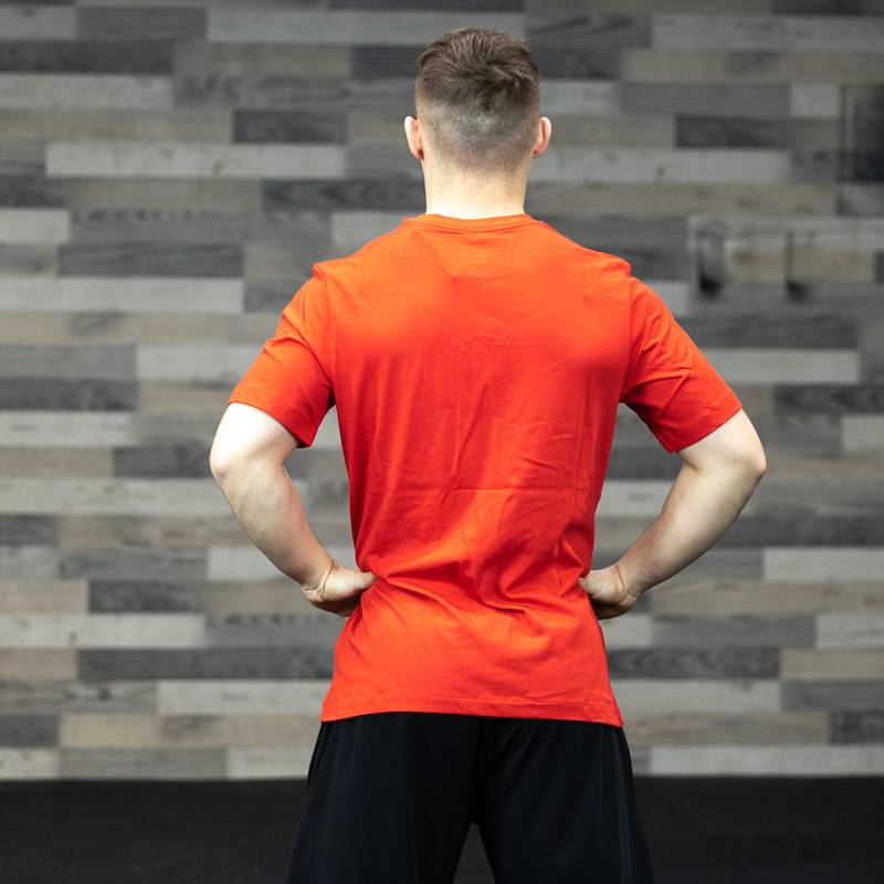 Man T-Shirt Nike HWPO - red