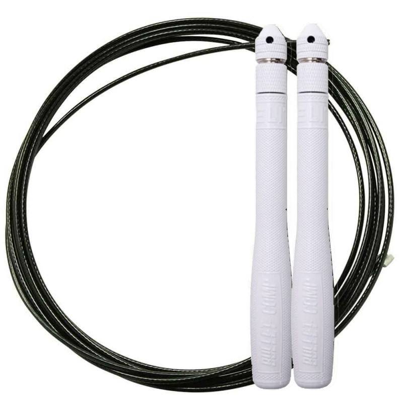 Top bullet comp Elite SRS jump rope - white (two cables)