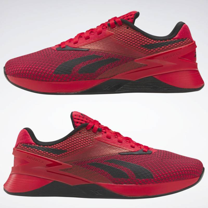Man Shoes Reebok Nano X3 - red - HP6043