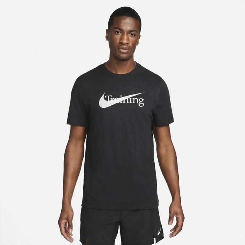 Pánské tričko Swoosh Training - black