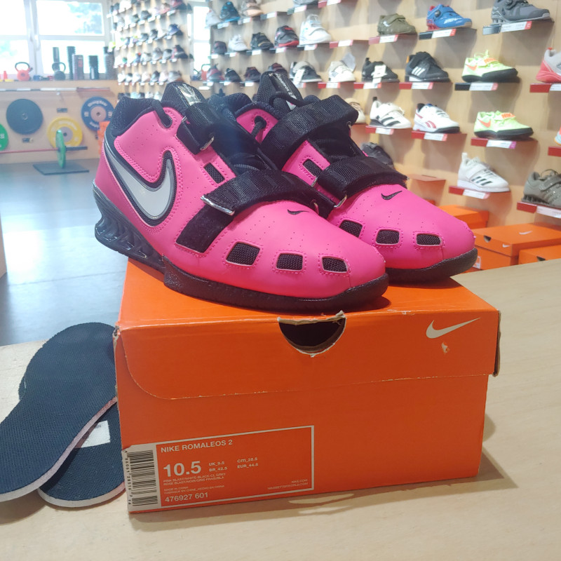 Man Shoes Nike Romaleos 2 - pink (Einmal verwendet)