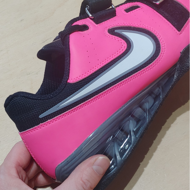 Man Shoes Nike Romaleos 2 - pink (one time used)