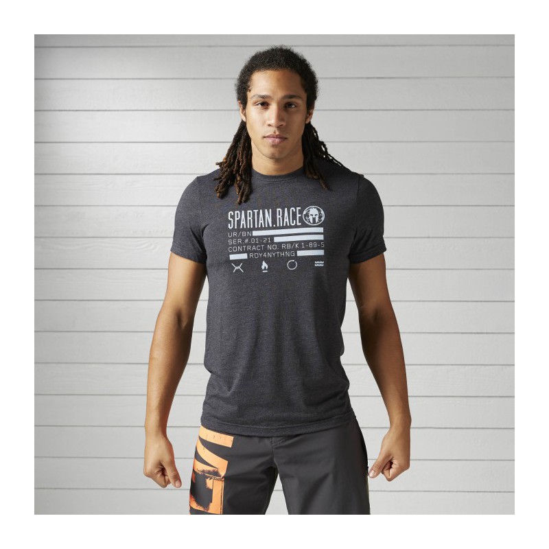 Pánské tričko Sparan Race SRM SS TEE 2 BK7230