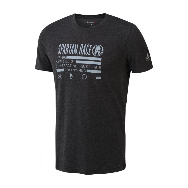 Pánské tričko Sparan Race SRM SS TEE 2 BK7230