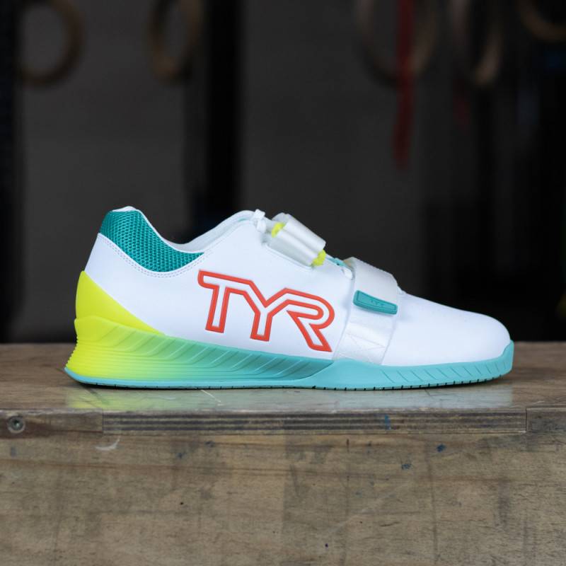 Vzpěračské boty TYR L-1 Lifter - Turquoise