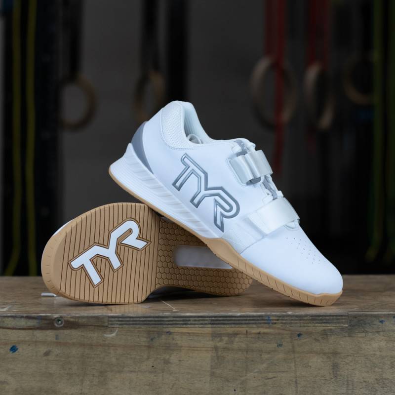 Vzpěračské boty TYR L-1 Lifter - bílé