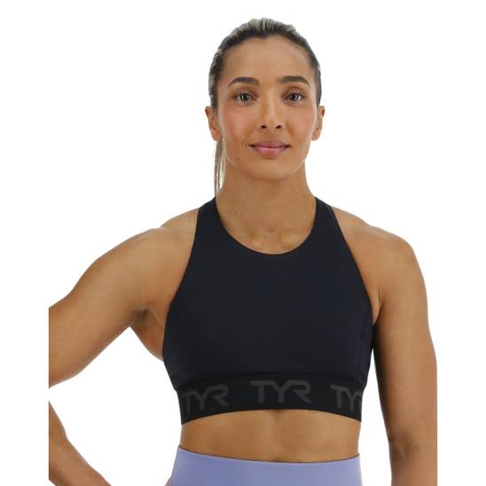 TYR Sportovní podprsenka - Base KINETIC RACER Black