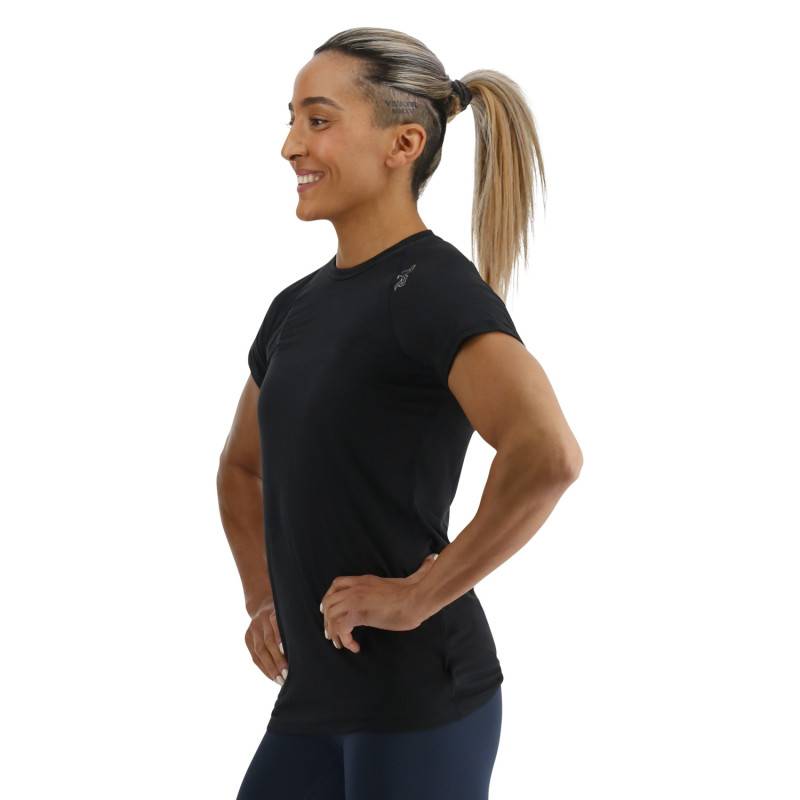 Woman T-Shirt TYR ClimaDry Raglan - Solid / Heather