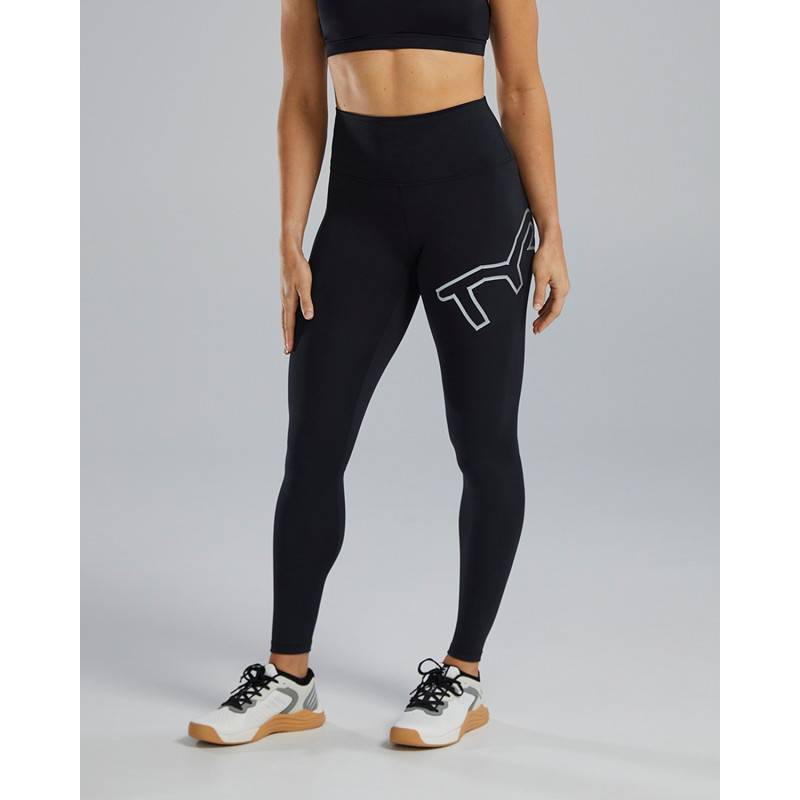 Woman Tight TYR High-Rise black