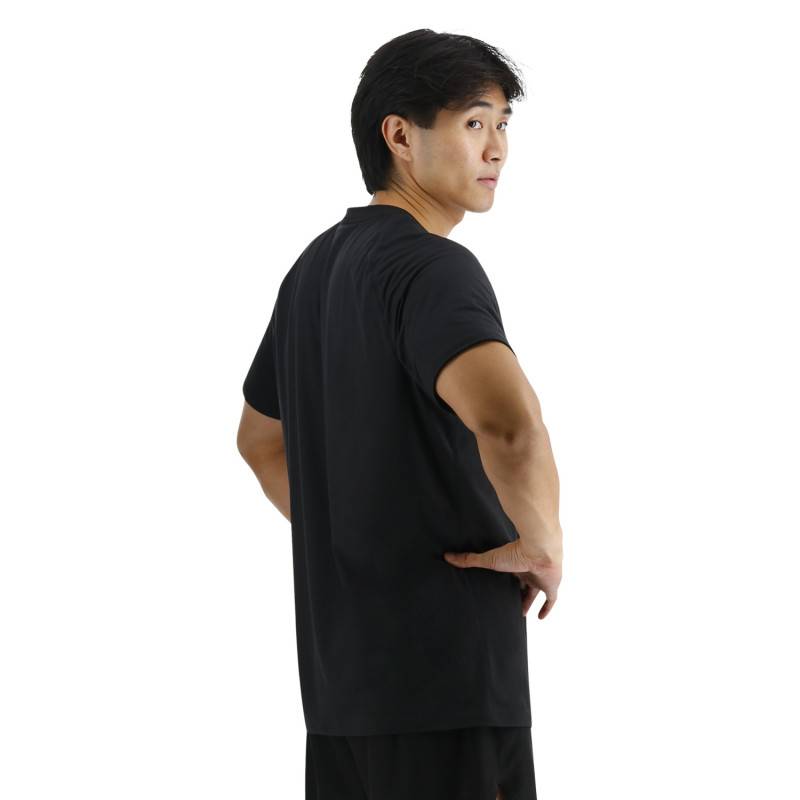 Man T-Shirt TYR Raglan black