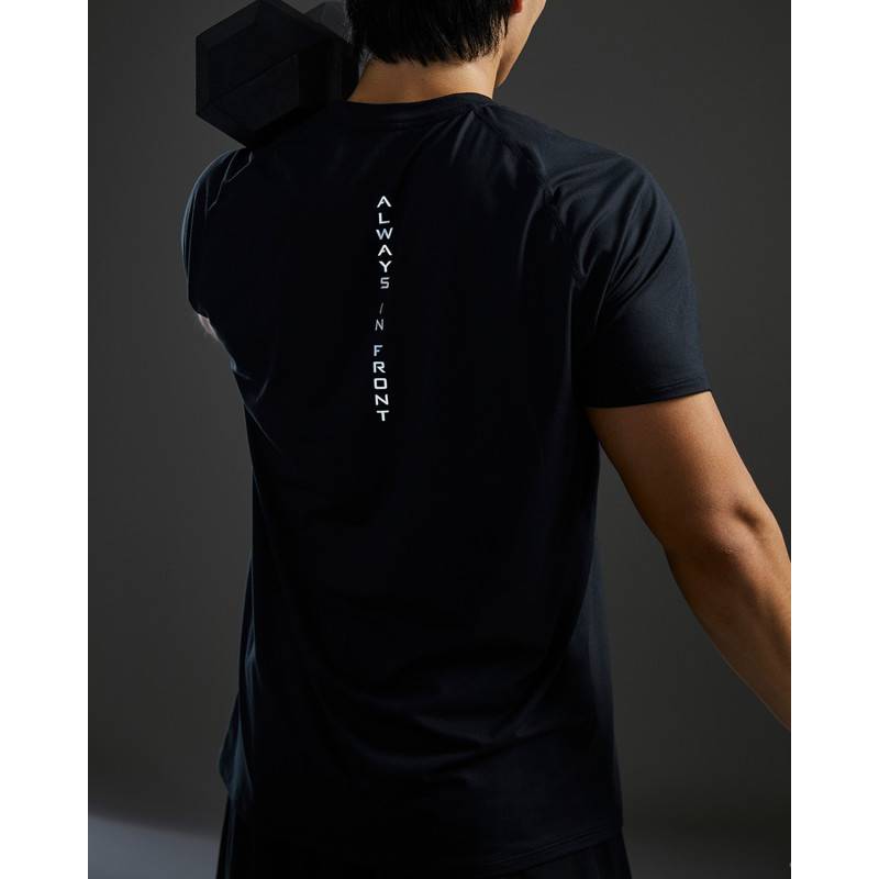 Pánské tričko TYR Raglan black