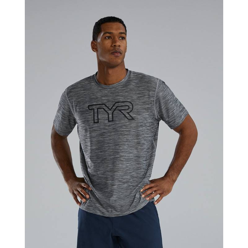 Man T-Shirt TYR Airtec - Grey