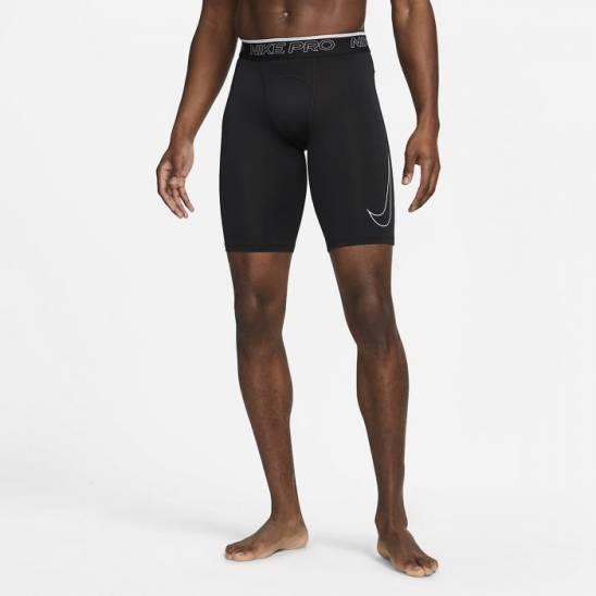 Nike dlouhé šortky Pro Dri-FIT černé