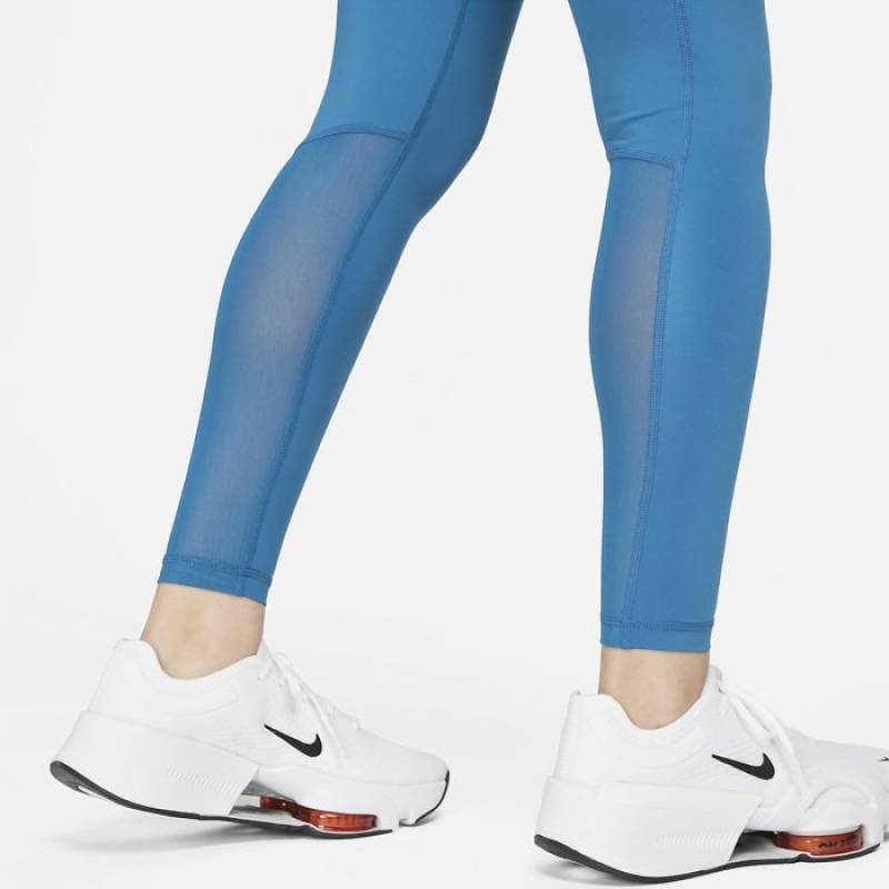 Woman Tight Nike Pro - blau