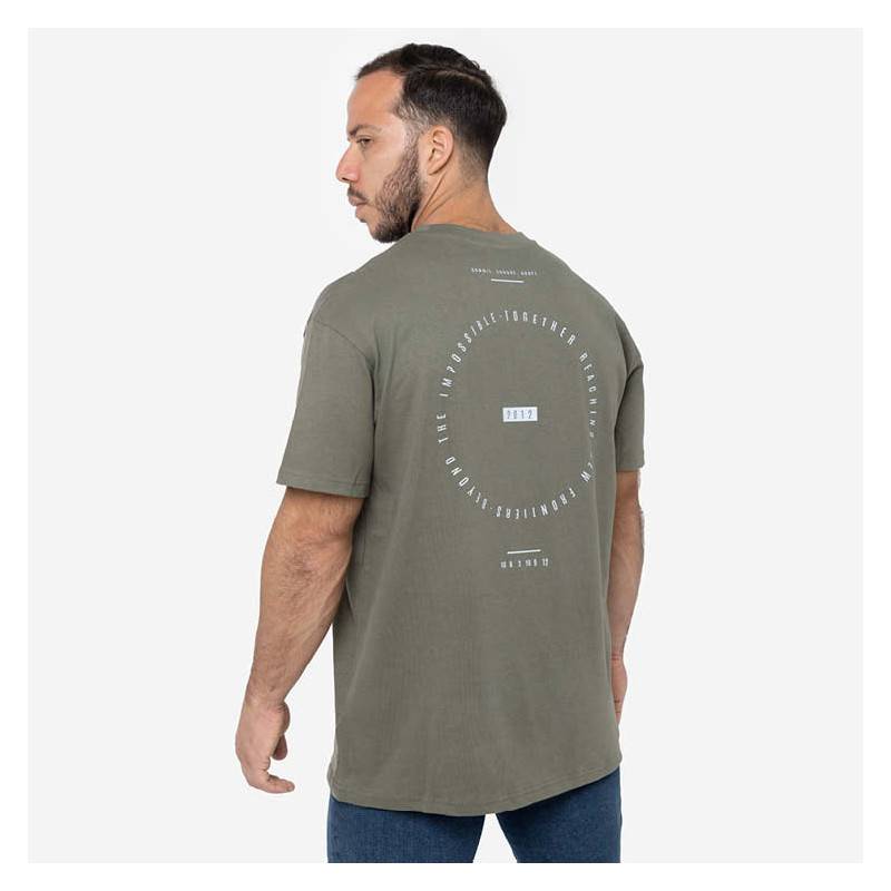 Unisex oversize T-Shirt Picsil Urban Style - green