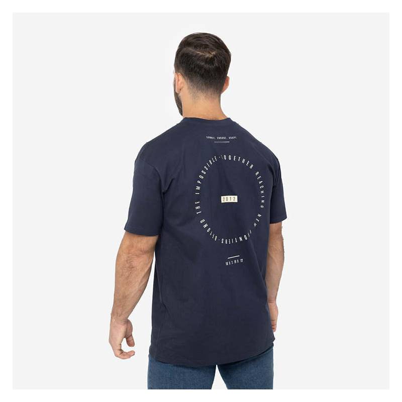 Unisex oversize tričko Picsil Urban Style - modré