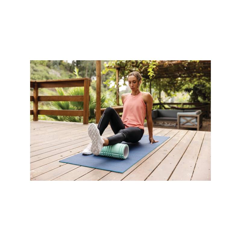 Massage foam roller Foam Roller GRID - Turquoise - Trigger Point