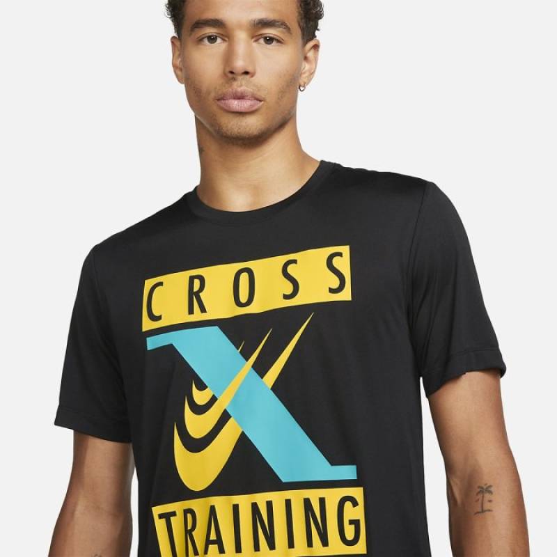 Pánské tričko Nike Cross Training - černé