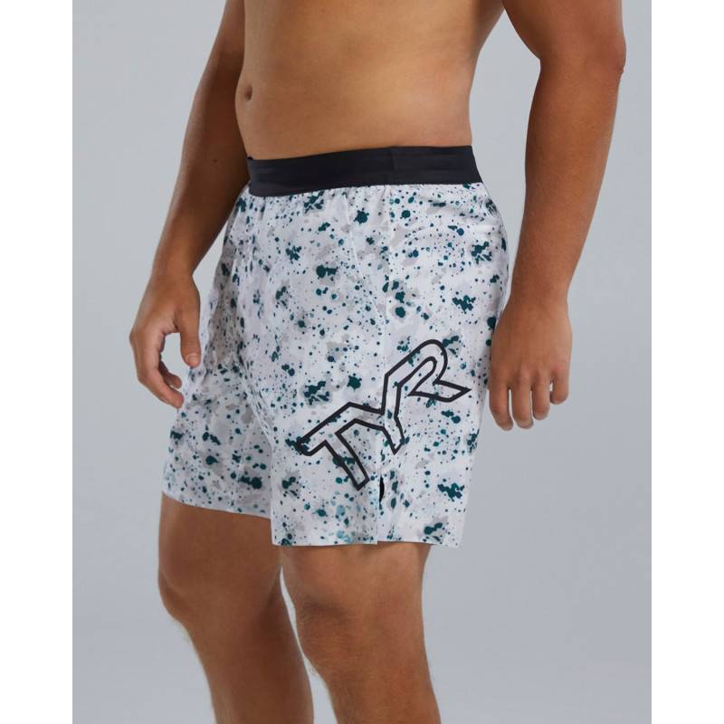Man Shorts TYR Hydrosphere 7 Unbroken Fleck