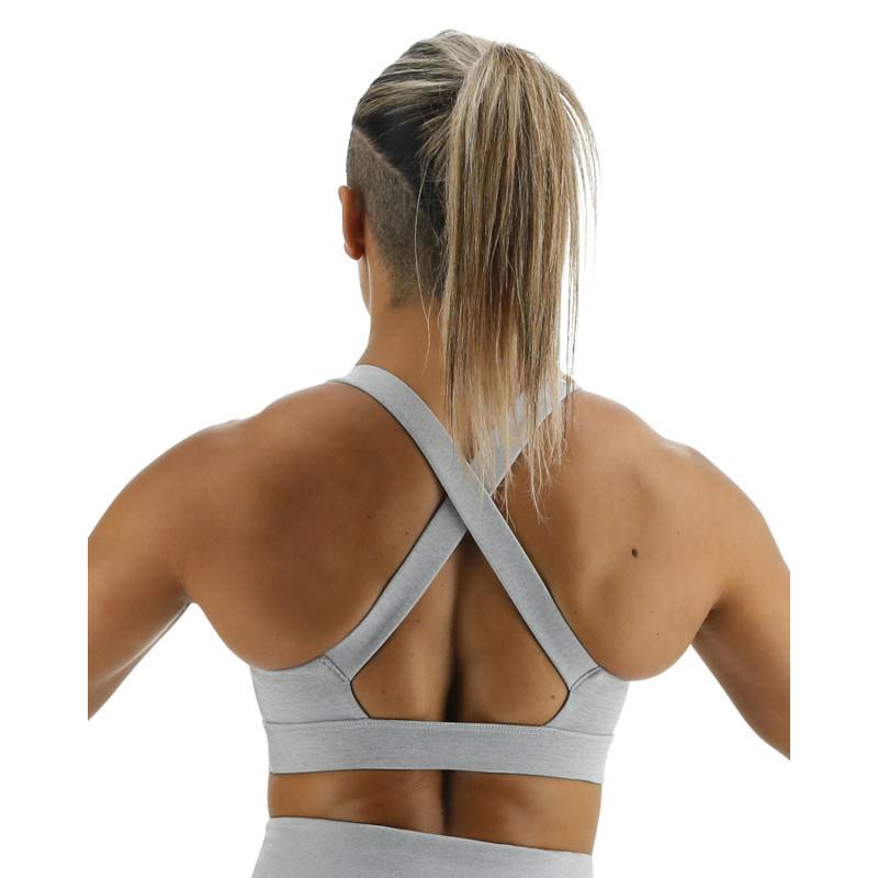 Woman Bra TYR Crossback Heather