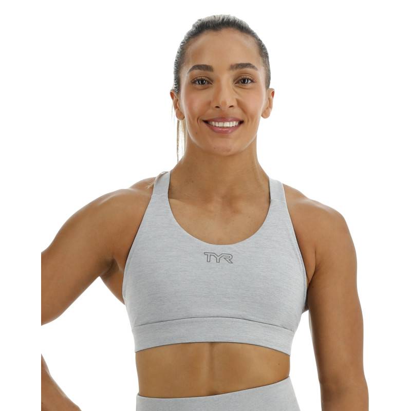 Woman Bra TYR Crossback Heather