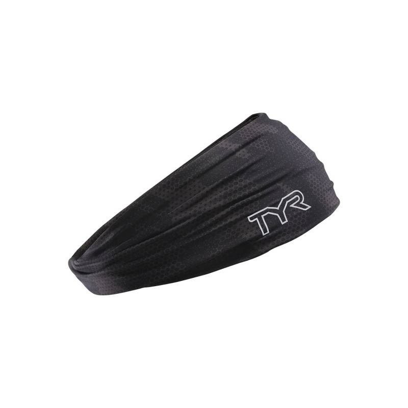Headband TYR - dark grey (camo)