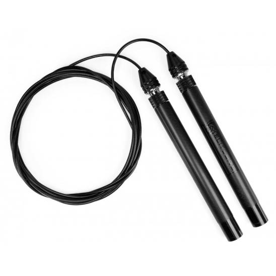 EliteSRS Elitní švihadlo ELITE SRS Bullet FIT Rope - 2x černé lanko