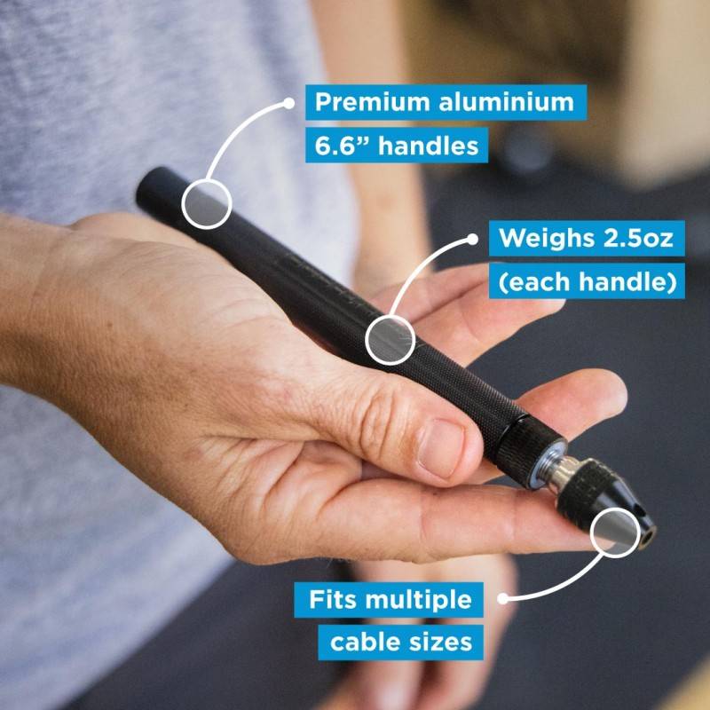 Elite Speed rope ELITE SRS Bullet FIT Rope Black/black