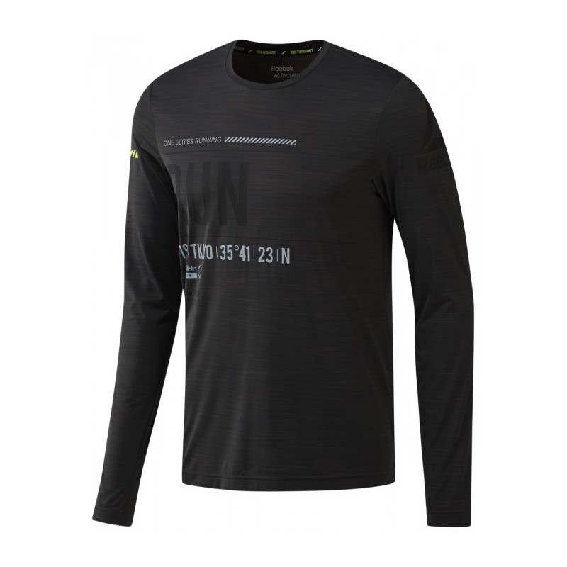 Pánské tričko OSR LS AC TEE BK7330