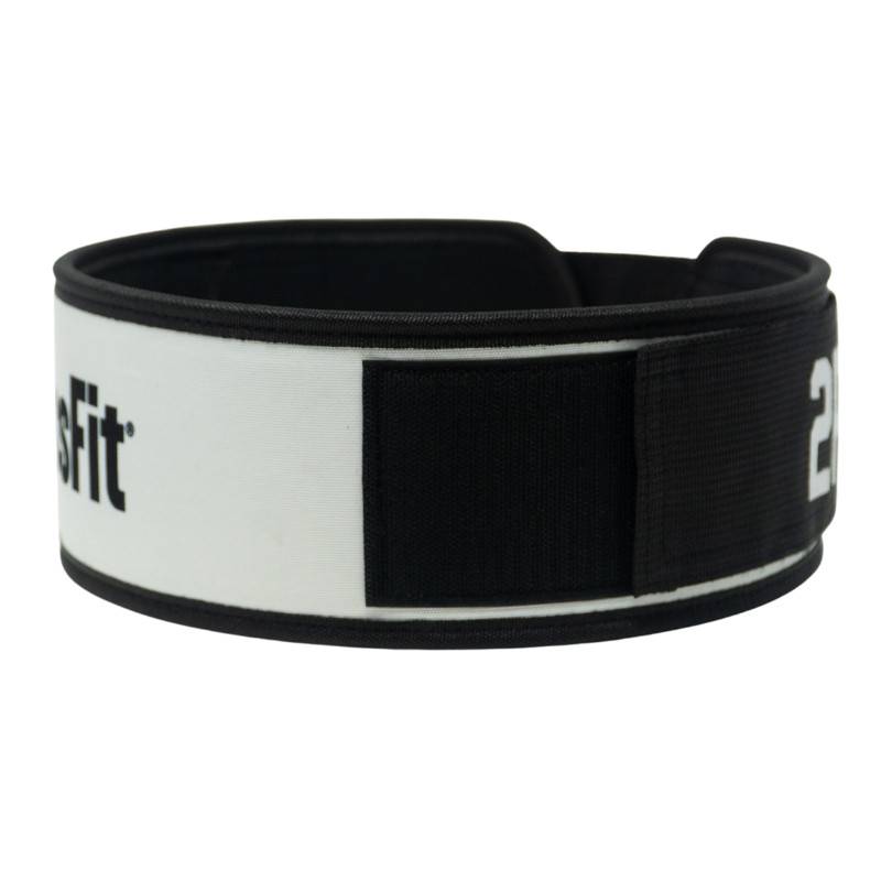 Weightlifting belt 2POOD - CrossFit bílý