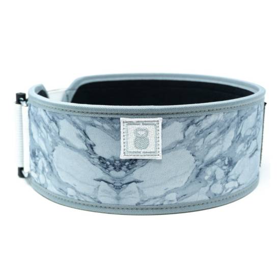 2POOD Vzpěračský opasek - White Marble