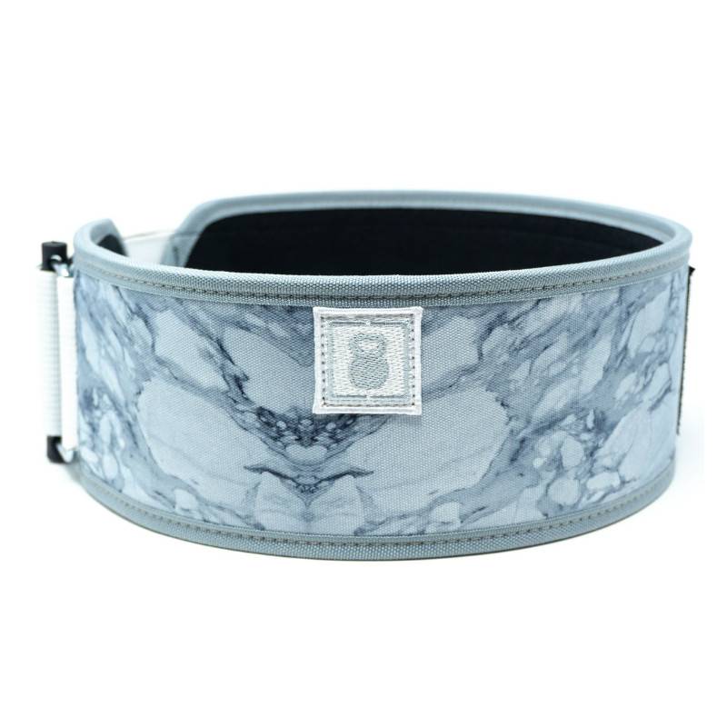 Vzpěračský opasek 2POOD - White Marble