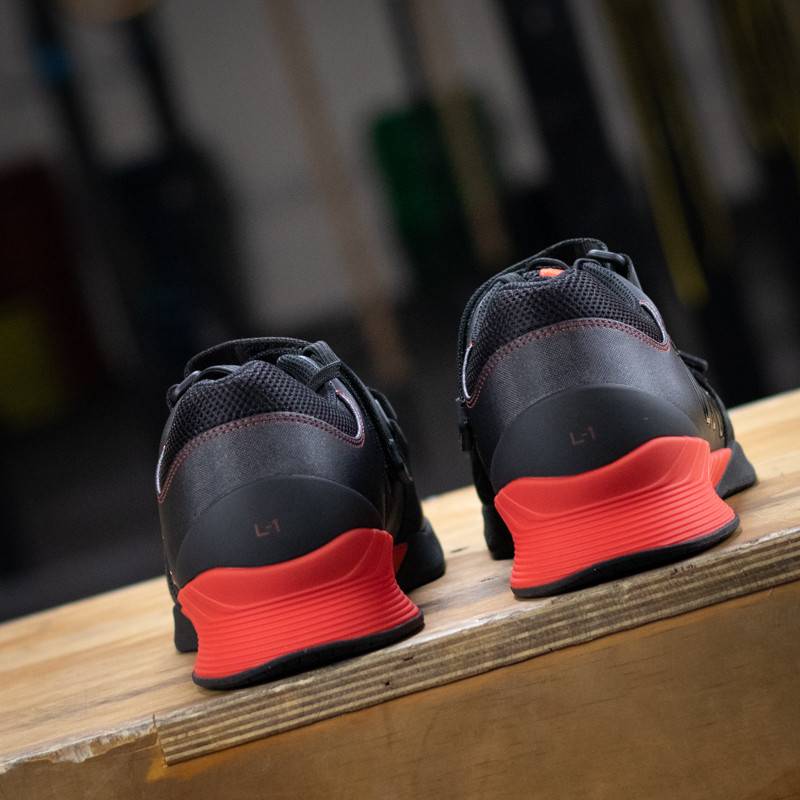 Vzpěračské boty TYR L-1 Lifter - červeno černé