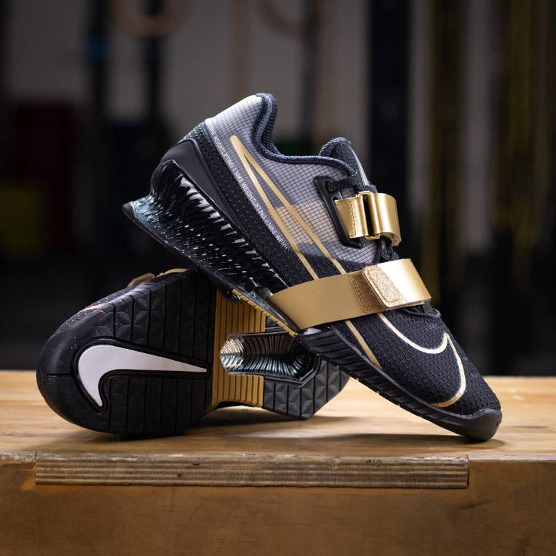 Weightlifting Shoes Nike Romaleos 4 - black/metallic gold