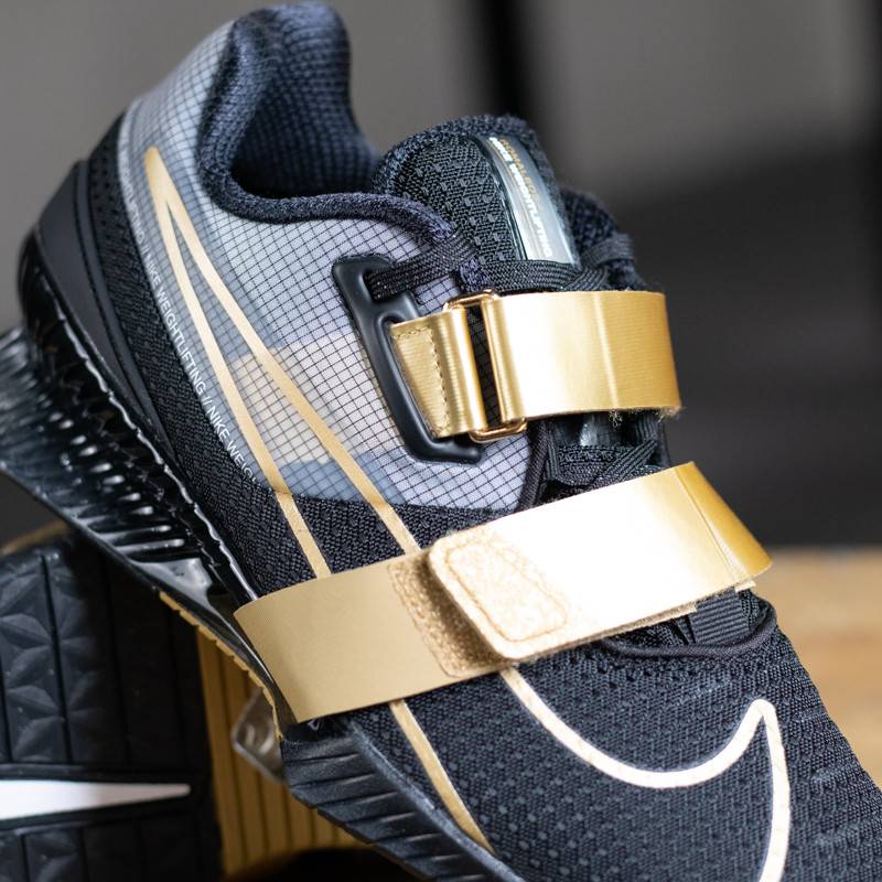 Vzpěračské boty Nike Romaleos 4 - black/metallic gold